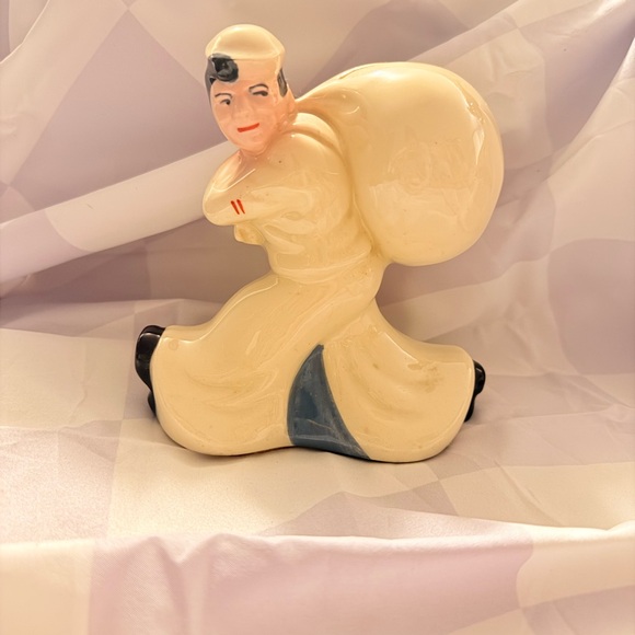 The Seamans bank Other - Vintage Seamen's Bank for Savings Sailor Coin Bank